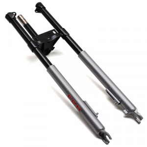 Fourche EBR Peugeot 103 FOX Grise - EBR Racing &Oslash; 26mm