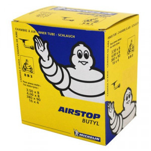 Chambre &agrave; Air 8 Pouces 3.50 a 4.00 x 8 Michelin 8B3 Valve Coud&eacute;e 90&deg;