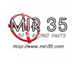 Autocollant MIR35 50cc Racing Parts Moyen (95x55mm)
