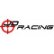 Autocollant Jdracing Rouge / Noir-Blanc (125X38mm)