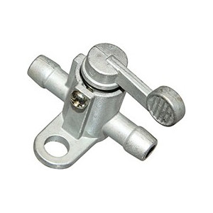 Robinet Essence Universel &Oslash; 6mm Moto Scooter Cyclo Motoculture - Alu Fixation Sur Cadre