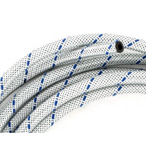 Durite Essence 8mm 8x13 Fil Tress&eacute; Galvanis&eacute; Souple Solex / Auto / Moto- Rouleau de 5M