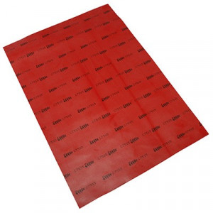 Feuille A4 Membrane Solex / Carburateur Nitrile Tiss&eacute; Rouge (210x300mm)