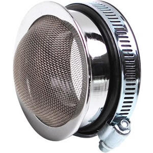 Filtre a Air Cyclo Carburateur SHA Chrome Grille Bomb&eacute;e Complet