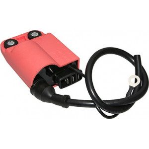 Bobine Allumage Scooter Piaggio 50 ZIP 2T 1992➔ 1997, Typhoon 1994➔ 1997, NRG 1994➔ 1998-Gilera Stalker 1997➔ 2003, Runner 1997➔ 2003 (avec CDI) (Grosses FICHES) (OEM 252537)