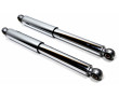 Amortisseur Cyclo Lisse 275mm Chrom&eacute; Type Sebac - Mobylette Motob&eacute;cane 88 881 Peugeot 103 (La Paire)