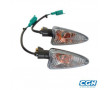 Clignotant Moto / Scooter MBK Nitro Arri&egrave;re 13-> / Booster 13 Pouces / RS4 / GPR / Typhoon 11-> (PR