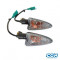 Clignotant Moto / Scooter MBK Nitro Arri&egrave;re 13-> / Booster 13 Pouces / RS4 / GPR / Typhoon 11-> (PR