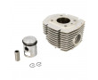 Cylindre Motob&eacute;cane AV7 Semi Ovale - Motoconfort Mobylette 40 50 Mobyx MBK 88 89 (49.9cc) Type Airsal Origine