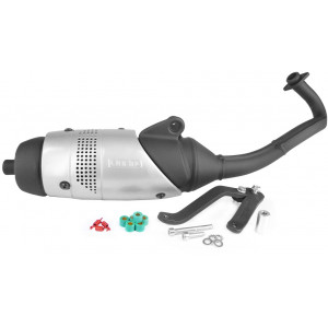 Pot d'&eacute;chappement Leovince Touring Piaggio Zip 2T 1999 &agrave; 2008 / Typhoon / NRG / Gilera Runner / Stalker (REF 5562)