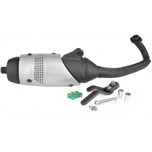 Pot d'&eacute;chappement Leovince Touring Piaggio Typhoon NTT Zip SP NRG MC2 1993 &agrave; 2011 / Gilera Storm