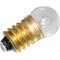 Ampoule 6V 2W CULOT E-10 graisseur Blanc (Feu de Position) (X1) -Flosser-