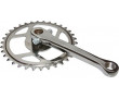 Manivelle de P&eacute;dale Solex / VeloSolex Droit avec Plateau (P&eacute;dalier)
