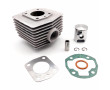 Cylindre Polini G1 MBK 51 Air Motob&eacute;cane AV10 - Echap W Alu &Oslash;39