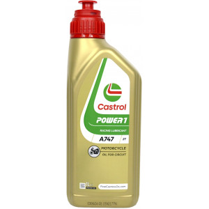 Castrol A747 Huile Moto 2T Comp&eacute;tition Cyclo Scooter au Ricin Bidon 1L