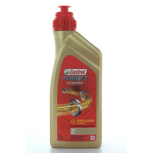 Huile Cyclo Scooter Quad 2T Castrol Power 1 Actevo - Bidon 1L