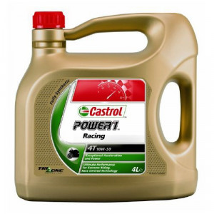 Huile Moto Castrol 10W40 Power 1 Racing Ultimate Synth&egrave;se - Bidon 4L (Quad/Scooter)
