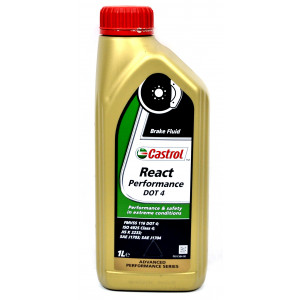 Liquide de Frein DOT 4 Moto Scooter Castrol React Performance (1l)