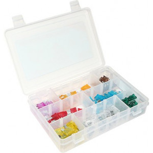 Coffret Fusible Plat Enfichable Standard 3A &agrave; 30A (100 Panach&eacute;)