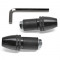 Embout de Guidon Replay Conique Molete Noir - La Paire