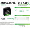 Batterie Fullbat 6N11A-1B 3A L121 x l58 H130 - Gel Sans entretien - Motobécane LT LT3