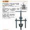 Arrache / Extracteur &agrave; 3 Griffe Int&eacute;rieur &Oslash;13 &agrave; 38mm Outils Pro Buzzetti 5033
