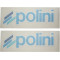 Autocollant Polini BLUE LINE Special Carrosserie Entierement Detourer (23x8cm) (225.0222) (2 stickers)