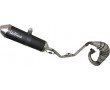 Pot Echappement M&eacute;caboite Leovince XFIGHT BLACK Pour BETA 50 RR 2012➔ (Passage HAUT A Droite) (LIGNE Complet ) (REF 3259B)