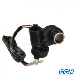 Chargeur Allume Cigare Fixation Guidon (Prise 12V )