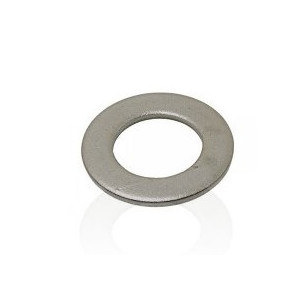 Rondelle plate 4mm Etroite Acier Zingu&eacute; 4.3x8x0.8 (NFE 25513) - unit&eacute;