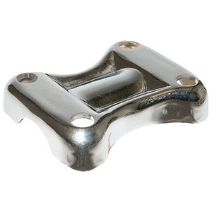Pontet / Collier de Fixation Guidon Peugeot 103 SPX RCX CLIP Chrome