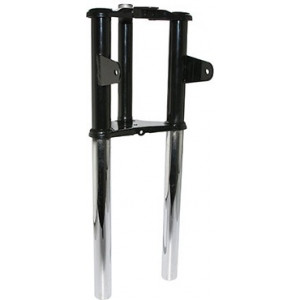 Corps de Fourche / Tube MBK 51 Super Rock Magnum Hard Rock Roadster Noir Type Origine