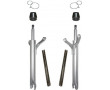 Fourreau de Fourche Cyclo MBK 51 SWING GRIS Complet Adaptable Origine (La Paire)