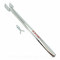 Barre de Renfort EBR Peugeot 103 Chrom&eacute; Ovale Droite 515 &agrave; 550mm (Raidisseur Cadre) - Italy