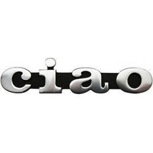 Embl&egrave;me Autocollant Piaggio CIAO Origine OEM 163966