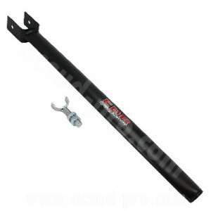 Barre de Renfort EBR Peugeot 103 Noire Satin Ovale Droite 515 &agrave; 550mm (Raidisseur Cadre) - Italy