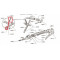 Vis Axe de Fixation Levier de Starter + Ecrou Motobécane Motoconfort AV 32 33 34 36 37 41 51