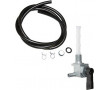 Robinet Essence Cyclo MBK 51, 41, CLUB (MOTEUR AV10) avec Durite NoirE + Colliers