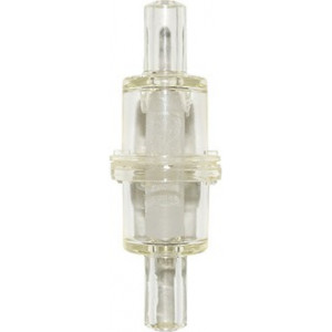 Filtre &agrave; Essence Plastique Cylindrique Transparent &Oslash; 8mm (&agrave; L'unit&eacute;) Universel- JDR