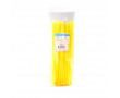Collier de Serrage Rilsan 3,6x250mm Plastique Jaune Fluo (Vendu par 100)