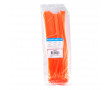 Collier de Serrage Rilsan 3,6x250mm Plastique Orange Fluo (Vendu par 100)