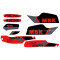 Kit D&eacute;co Replica MBK Magnum Racing MR1 1991-1992 Red Chappy