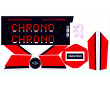 Kit D&eacute;co Peugeot 103 Chrono Noir Complet (Sticker Reproduction)