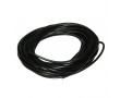 FIL Electrique 0,5mm2 - &Oslash; ext 2,2mm Noir (5M)