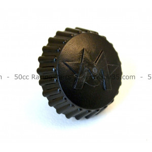 Bouton &eacute;crou de Boite &agrave; Outils MBK 51 Motob&eacute;cane 85 88 M6 Noir - R&eacute;plique Origine