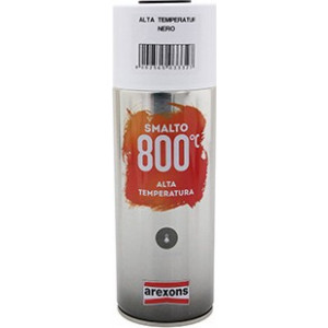 Bombe Peinture Haute Temp&eacute;rature 800&deg; Noir - Moteur / &Eacute;chappement - Arexons Pro Spray 400 ml (3332)
