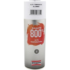 Bombe Peinture Haute Temp&eacute;rature 800&deg; Gris Alu - Moteur / &Eacute;chappement - Arexons Pro Spray 400 ml (3331)