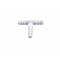 Raccord Durite en T &Oslash; 8mm pour Essence, Huile, Air, eau (int 5mm / 31x41)