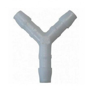 Raccord Durite en Y &Oslash; 6mm pour Essence, Huile, Air, eau (int 3mm / 21x31)