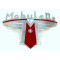 Monogramme Réservoir Logo "Mobylette" Courbé + vis Mobylette Motoconfort AU AV 33 34 54